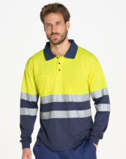 Polo jhk Manga Larga