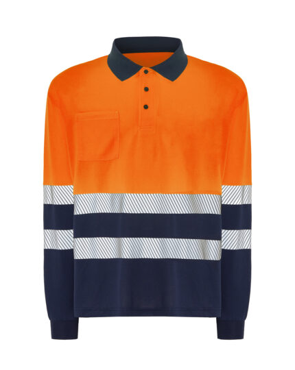 Navy / Orange Fluor