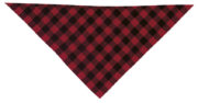 Pañuelo triangular CACHIRULO rojo loto-negro - niño - Imagen 2