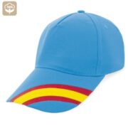 GORRA NACIONAL 5 PANELES ALGODÓN PEINADO "DEVA"