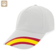 GORRA NACIONAL 5 PANELES ALGODÓN PEINADO "DEVA" - Imagen 2