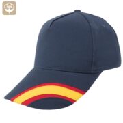 GORRA NACIONAL 5 PANELES ALGODÓN PEINADO "DEVA" - Imagen 4