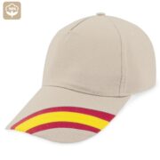 GORRA NACIONAL 5 PANELES ALGODÓN PEINADO "DEVA" - Imagen 6