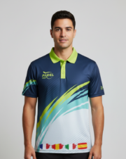 POLO FULL PRINT PADEL