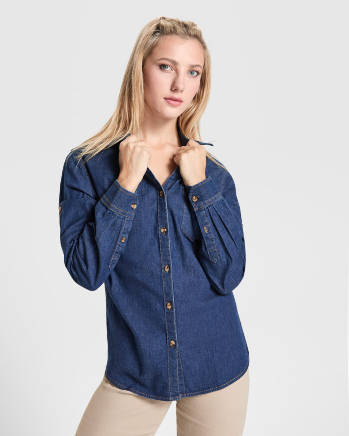 CAMISA MANGA LARGA ROLY LUJAN WOMAN - Imagen 2