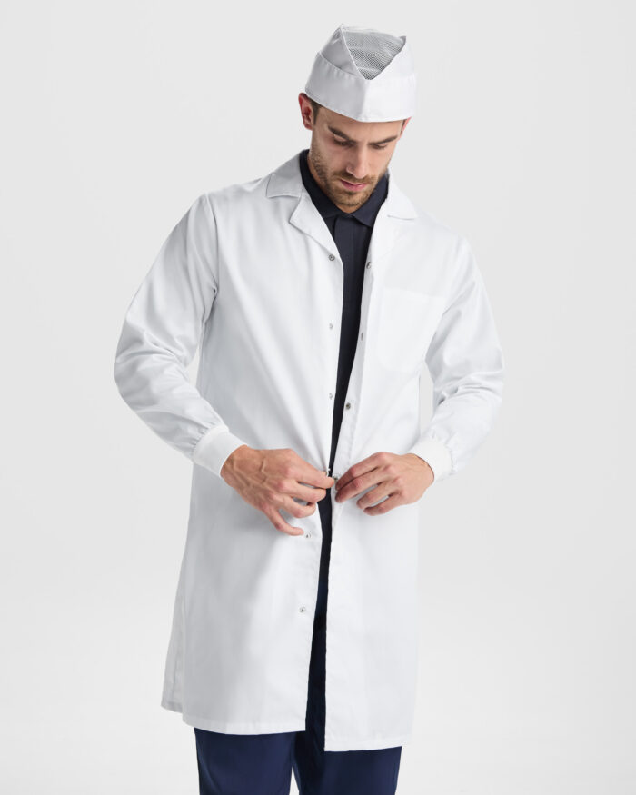 BATA UNISEX  DE LABORATORIO ROLY MEDERI - Imagen 2