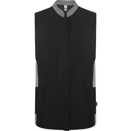 NEGRO/ PRINT PATA DE GALLO BN