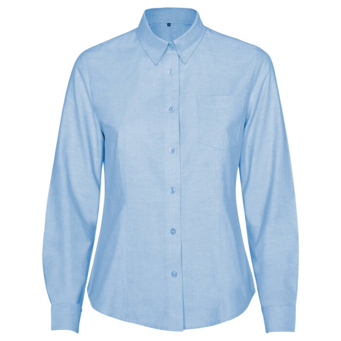 CAMISA MANGA LARGA OXFORD WOMAN - Imagen 5