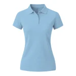 Polo Mujer T. Plus Azul Claro